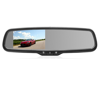 4.3 Inch TFT LCD Car Windscreen Rear View Mirror Monitor
