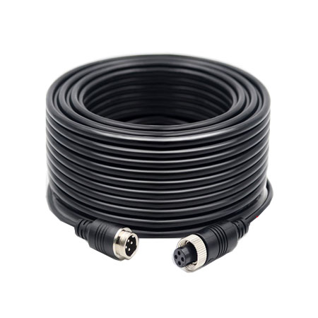 4 Pin Aviation Extension Video Cable for Truck Bus Monitor Camera Connection