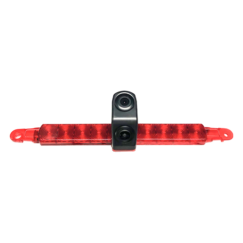 Double Lens Flat Shell Thrid Brake light Reversing camera for  Universal RV
